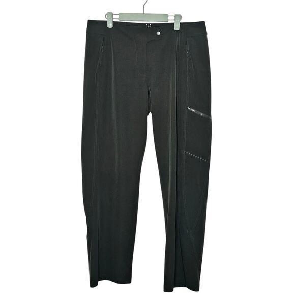 Title nine Genie olive green hiking pants women's size 14 outdoor cargo trail - Picture 1 of 7
